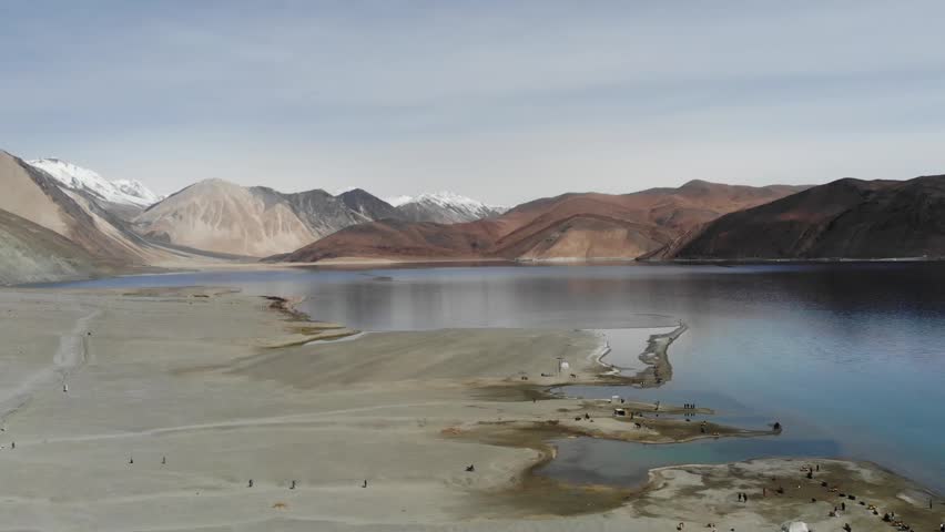 Ladakh is a northern Indian state with snow-capped mountains, deserts, and harsh grasslands. It is considered a mini-Tibet in India.