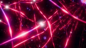 Cosmic Nebula Filaments Glowing With Vibrant Red Light Patterns - Powered by Shutterstock - Get 15% off with code: PIKWIZARD15