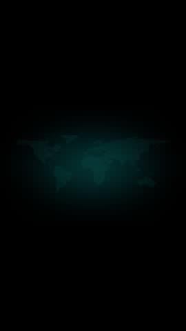 Futuristic digital world map glows with neon borders. Dynamic world map interface tracks global connections. Digital world map interface for monitoring.