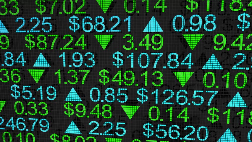 Connecticut CT State Map Stock Market 401K Investment Pension Financial Outlook 3d Animation