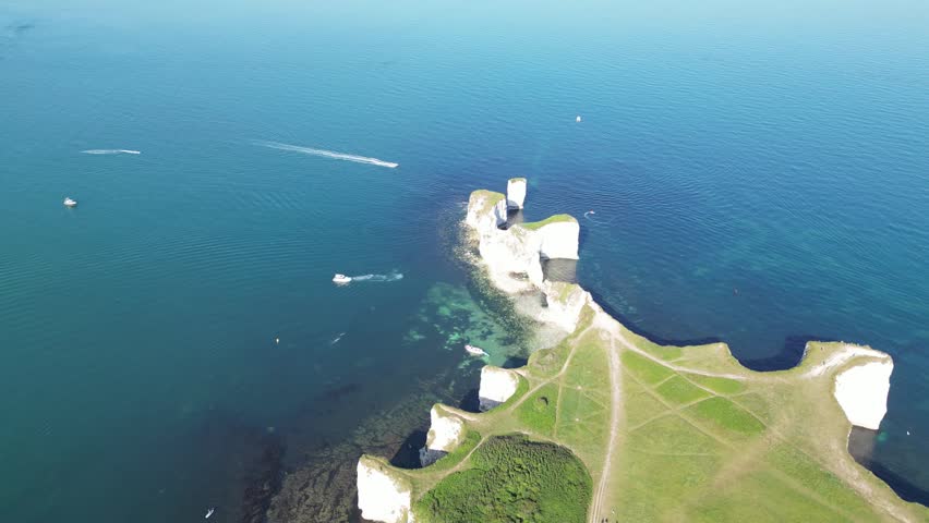 Old Harry Rocks, Studland, Dorset, 1st June 2026 , 2pm United Kingdom 