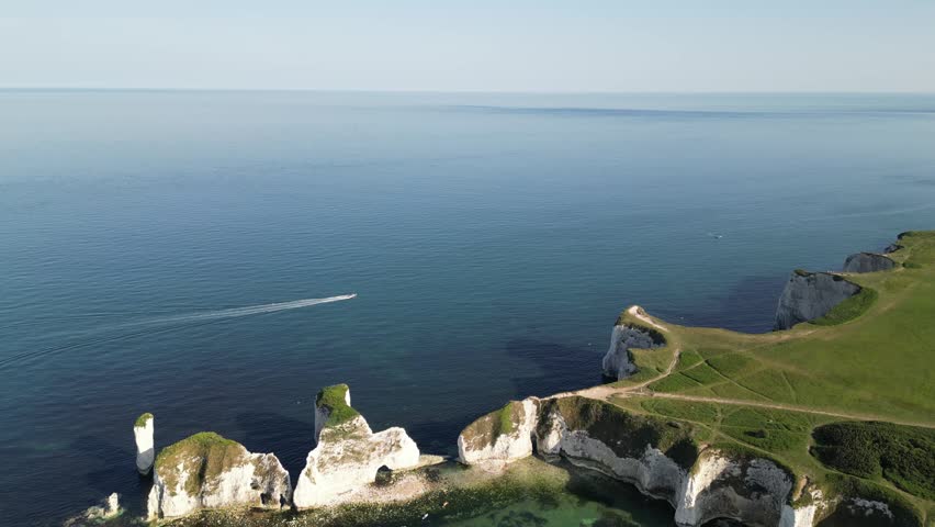 Old Harry Rocks, Studland, Dorset, 1st June 2026 , 2pm United Kingdom 