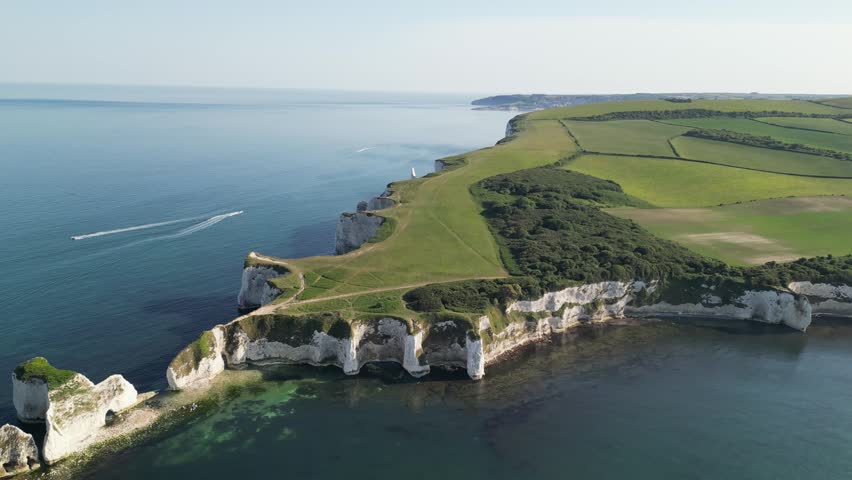 Old Harry Rocks, Studland, Dorset, 1st June 2026 , 2pm United Kingdom 