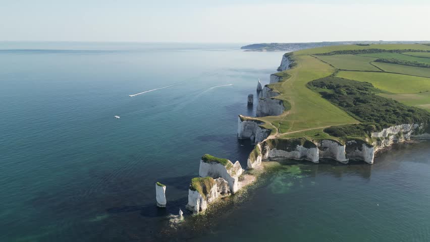 Old Harry Rocks, Studland, Dorset, 1st June 2026 , 2pm United Kingdom 