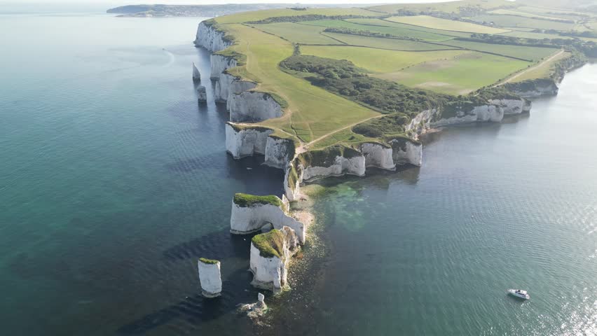 Old Harry Rocks, Studland, Dorset, 1st June 2026 , 2pm United Kingdom 