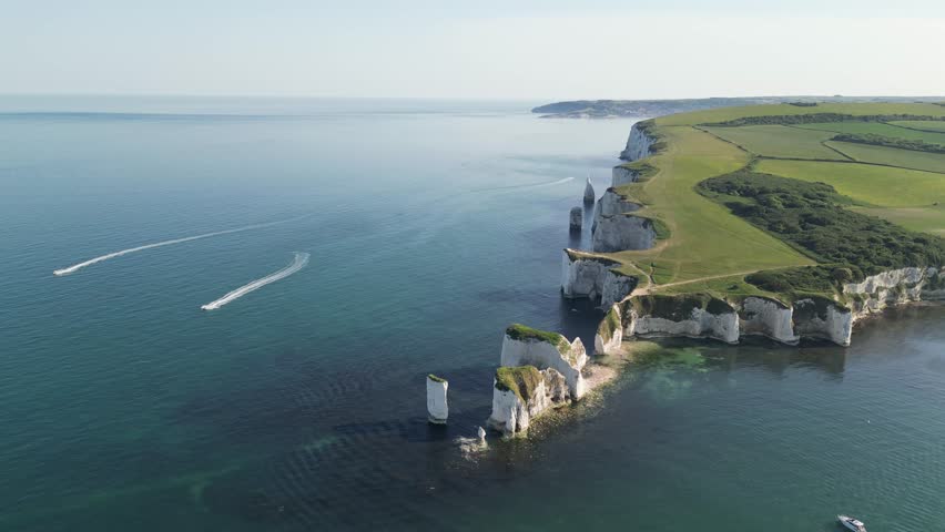 Old Harry Rocks, Studland, Dorset, 1st June 2026 , 2pm United Kingdom 