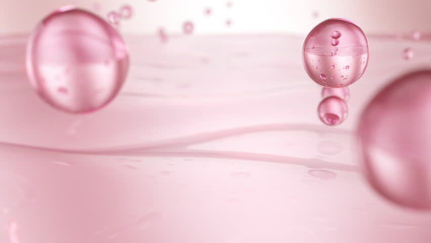 Cosmetic serum Oil drop on skin cell, Skin Repair, moisturizer, collagen serum, Exosome with Skin cells.