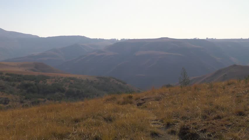 landscape mountain range Durban area, South Africa, daytime