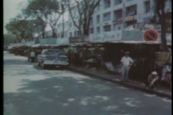 1960s - US troops in Saigon and Long Binh, Vietnam, 1960s.