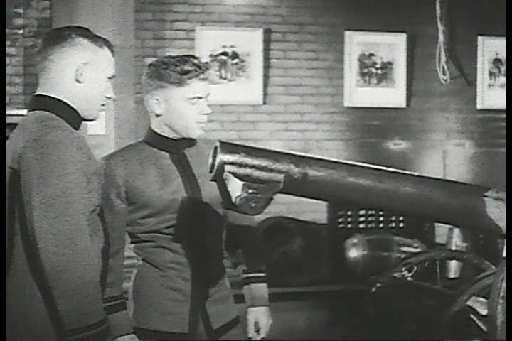 1940s - Newsreel story: West Point - Gunnery training