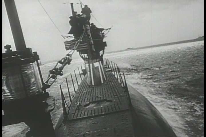 1940s - Newsreel feature: A Salute to the Navy - Submarines