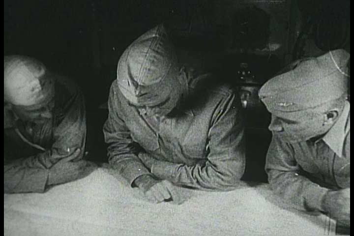 1940s - Newsreel story: Navy blasts the Marshall Islands - Launching the offensive