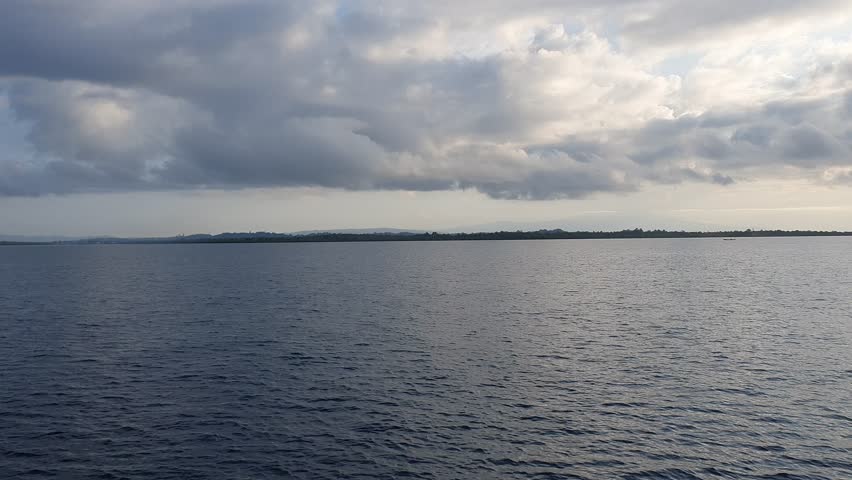 views of the sea, clouds and sky