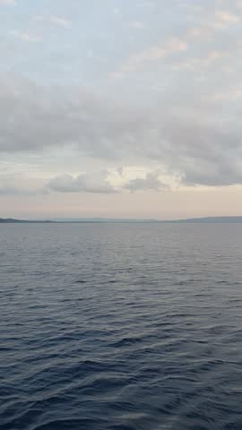 views of the sea, clouds and sky