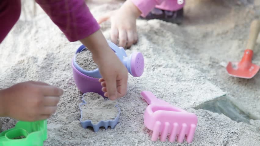 Kids playing with children