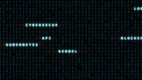 Abstract technology background with digital data code. - Powered by Shutterstock - Get 15% off with code: PIKWIZARD15