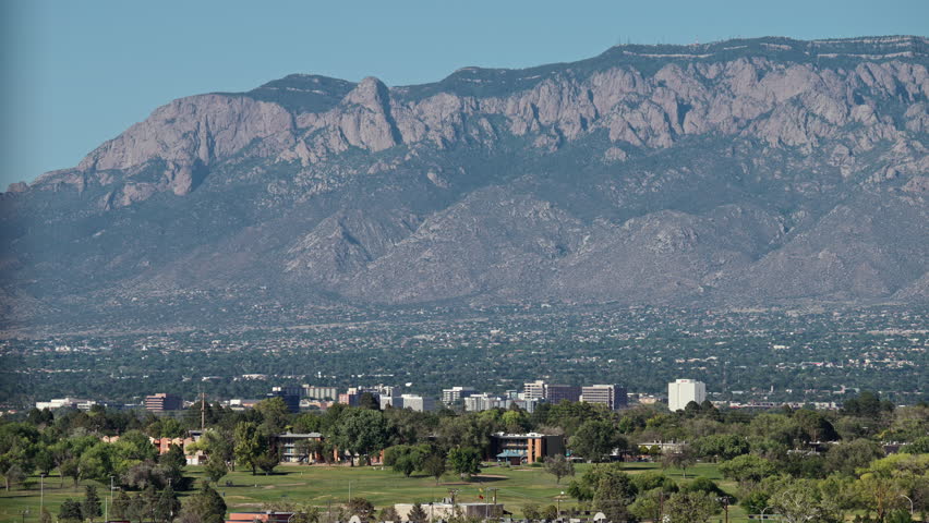 City of Albuquerque, New Mexico and Sandia Mountains