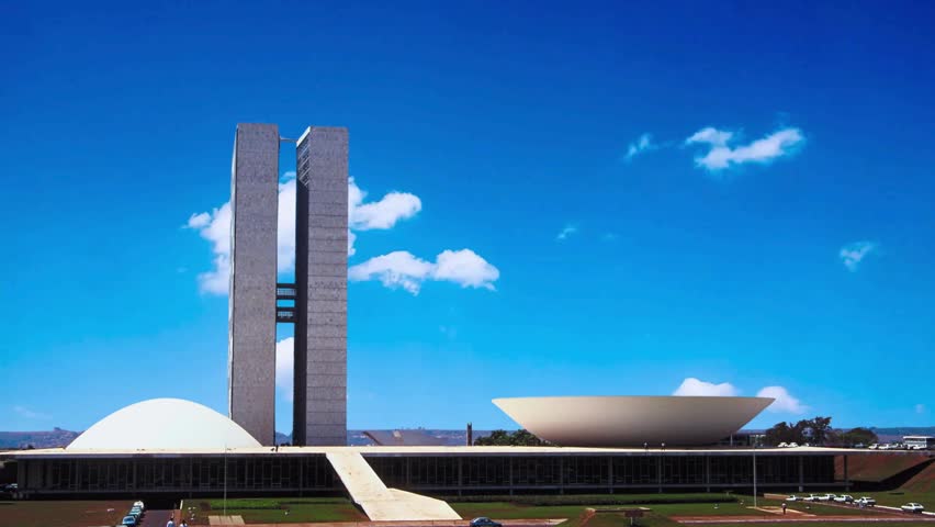 Brasilia, DF, Brazi A view of National Congress in the city.BRASILIA, BRAZIL -BRASÍLIA, BRASIL National Congress of Brazil National Congress of Brazil in Brasilia