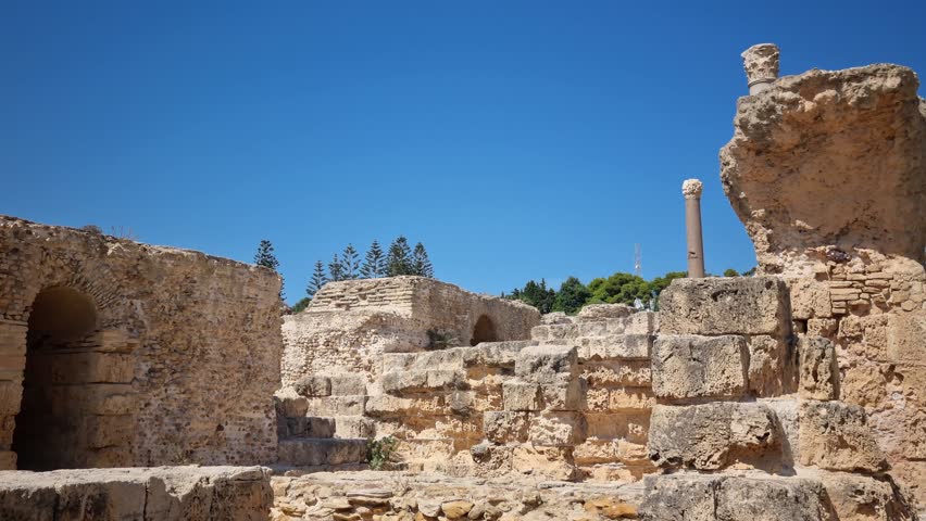 Archaeological site of Carthage, Tunisia