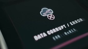 Data corrupt error animated icon - Powered by Shutterstock - Get 15% off with code: PIKWIZARD15