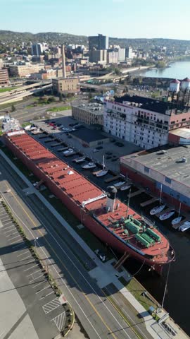 Freighter in Duluth Minnesota 2026