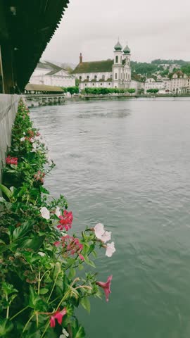 Beautiful scenery of Lucerne, Switzerland