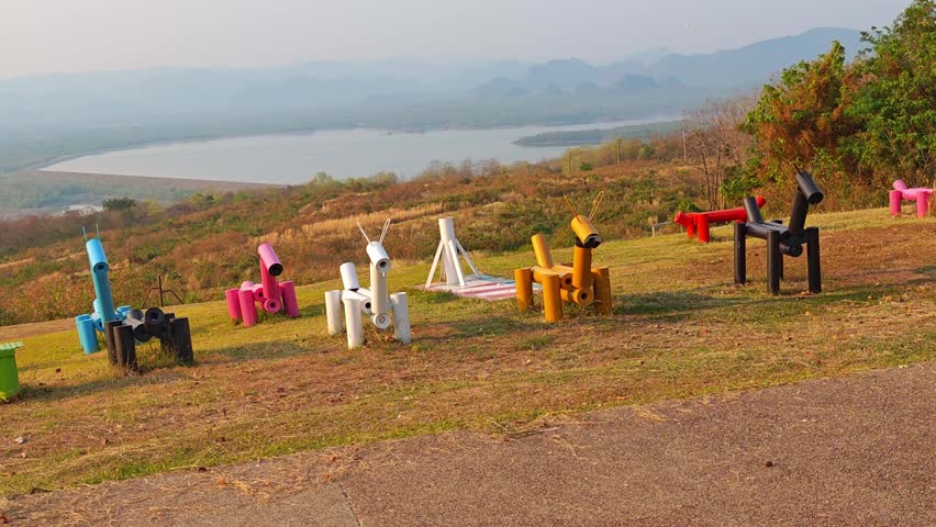 Architecture, objects, in the park