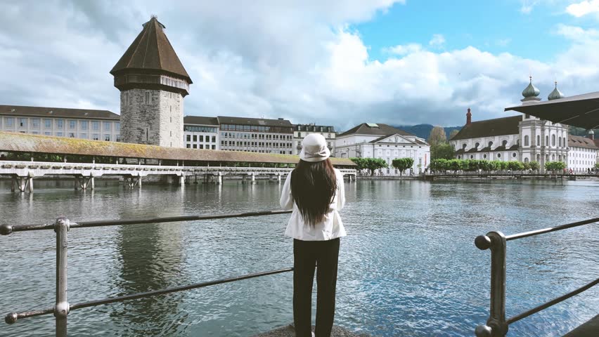 Beautiful scenery of Lucerne, Switzerland