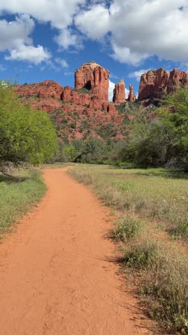 Hiking trail in Sedona, Arizona