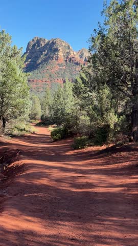 Hiking trail in Sedona, Arizona
