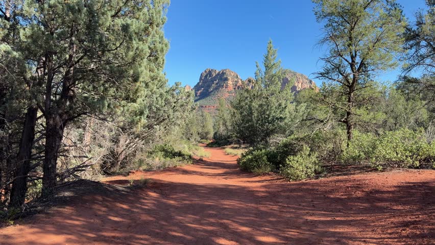 Hiking trail in Sedona, Arizona