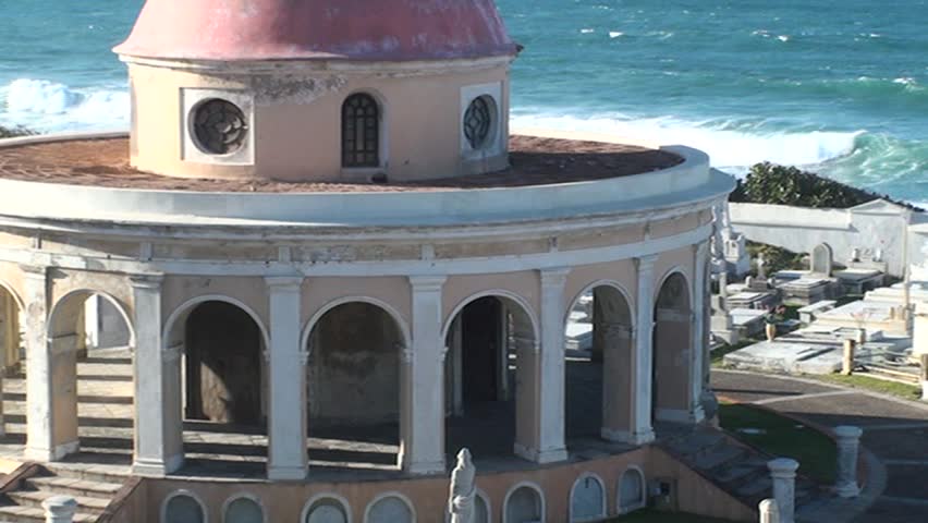 Old San Juan Cemetery in Puerto Rico
