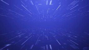Abstract futuristic blue digital light trails and high-speed data flow background - Powered by Shutterstock - Get 15% off with code: PIKWIZARD15