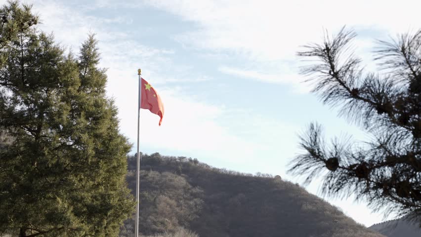 view look up to China
