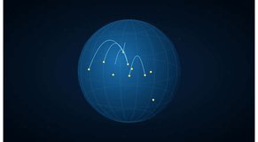 Global data network connection and digital animation - Powered by Shutterstock - Get 15% off with code: PIKWIZARD15