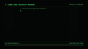 Futuristic green hacker terminal code screen interface. - Powered by Shutterstock - Get 15% off with code: PIKWIZARD15