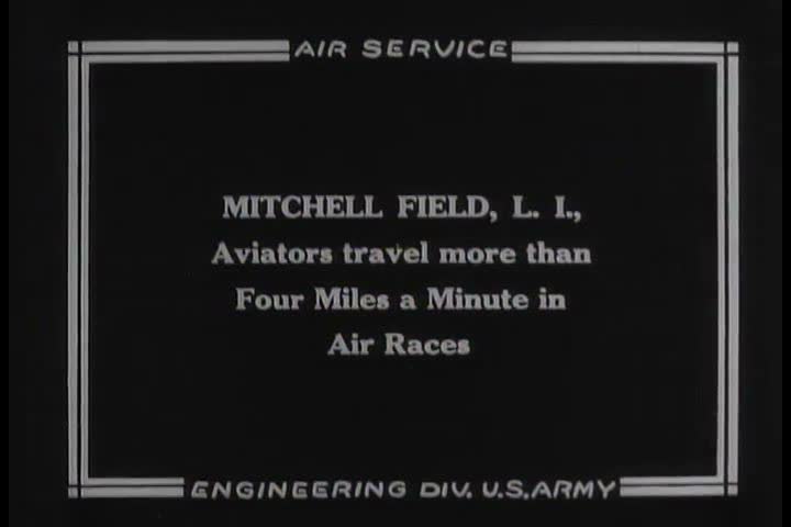 1920s - Air races at Mitchell Field, 1925.