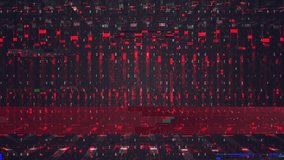 A dynamic digital glitch effect background featuring flickering red and green vertical lines and data stream patterns in a dark environment - Powered by Shutterstock - Get 15% off with code: PIKWIZARD15
