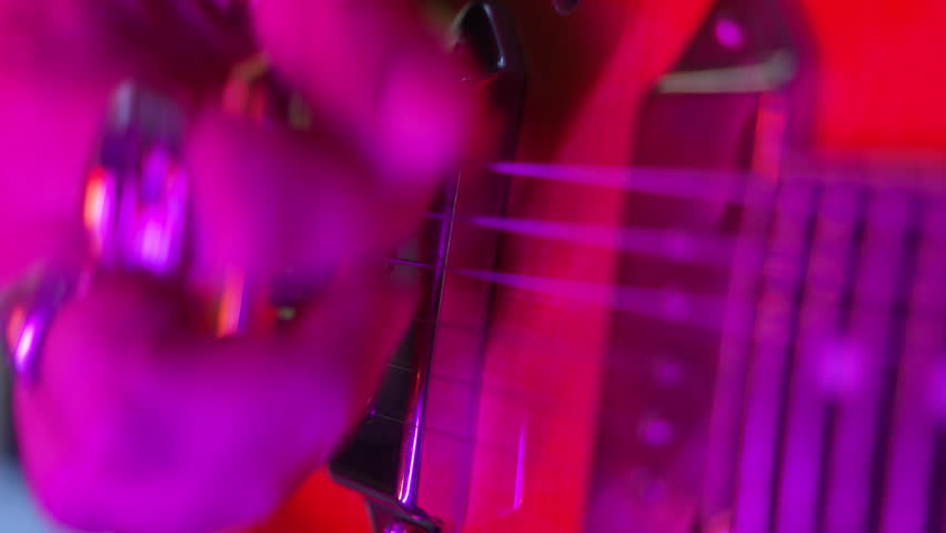 Close-up of a musician