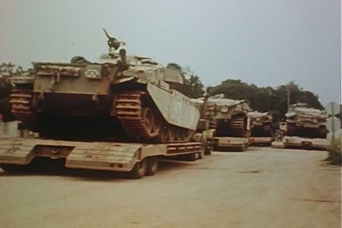 1970s - Unedited footage from the Yom Kippur War in 1974.