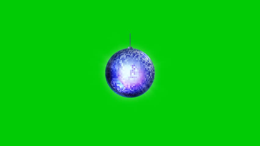 Disco ball animation, sstkparty, sparkle, decoration, shine, art, mosaic, green background 