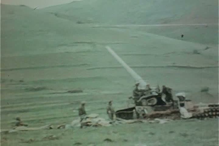 1970s - Scenes from the Yom Kippur War in 1974.