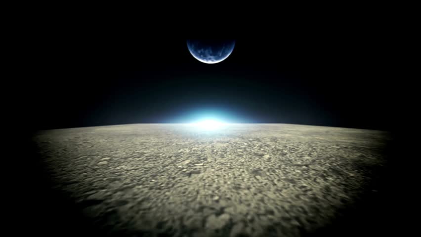 3d rendering of realistic full moon with star background, Elements of these images furnished. Animation made imagery.