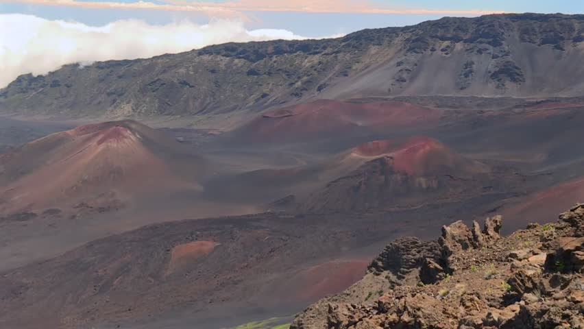 Crater View In Haleakala National Park, Maui, Hawaii