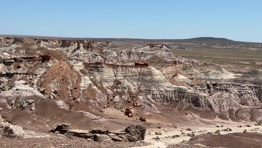 Petrified Forest, Arizona, scenic desert overlook