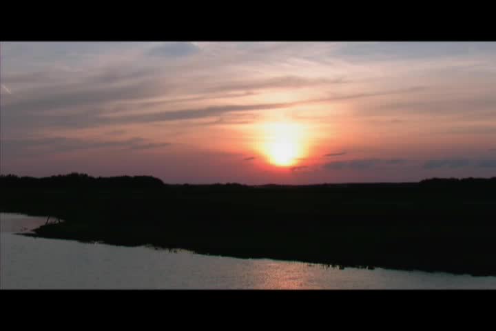 Sunset on the lake
