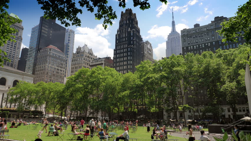 NEW YORK CITY, Circa June, 2013 - A summer time lapse of the New York City