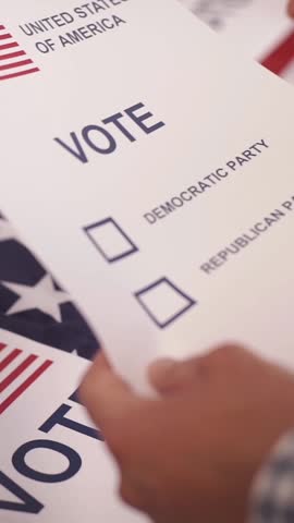 Close-up of an American citizen
