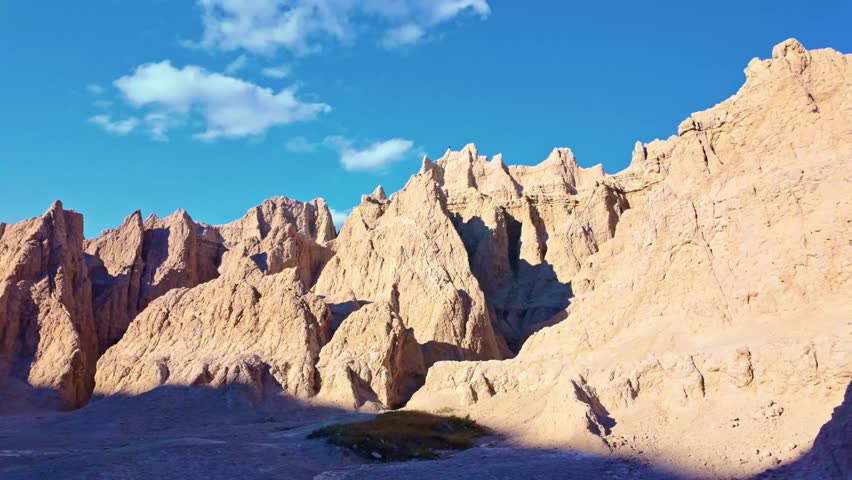 Badlands National Park Rock Formations Trail South Dakota