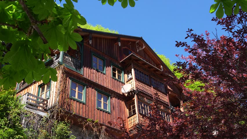 Traditional Alpine House with Balcony